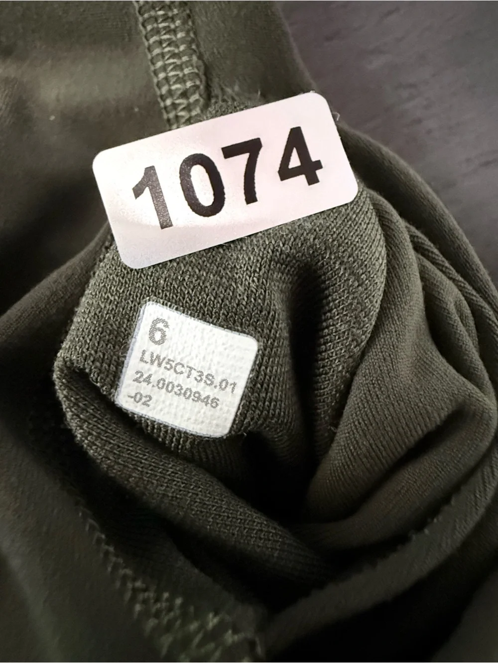 Lululemon Align High-Rise Pant 25” Dark Olive Green Leggings Size 6